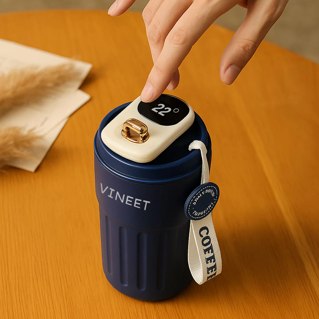 Nutcase Custom Travel Mug with Temperature Display-Made with 304 Stainless Steel-500ml - Image 14
