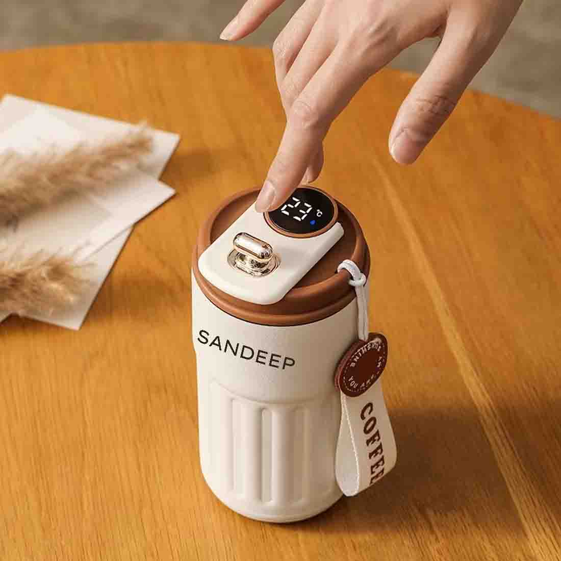 Nutcase Custom Travel Mug with Temperature Display-Made with 304 Stainless Steel-500ml - Image 18