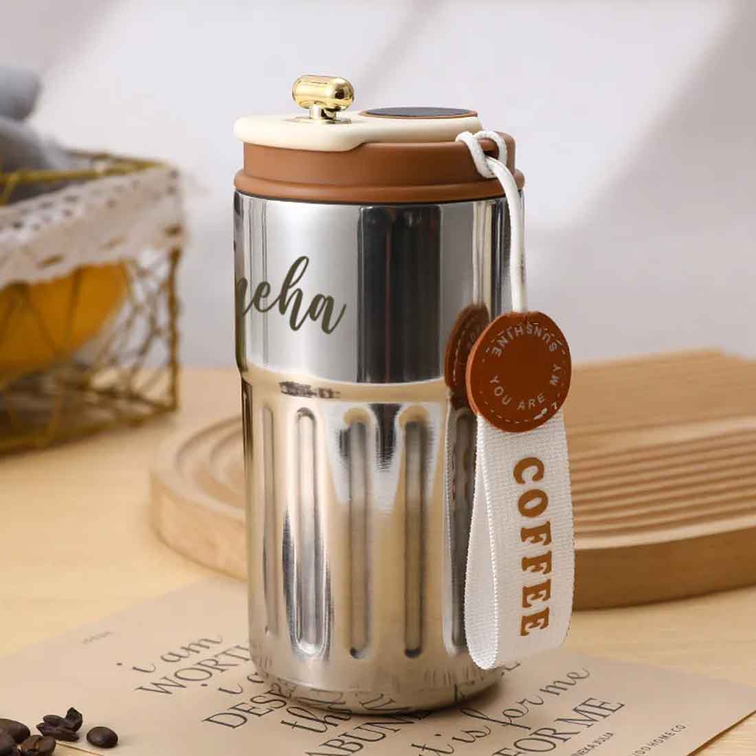 Nutcase Custom Tumbler Thermos with Temperature Display-Made with 304 Stainless Steel-500ml - Image 6