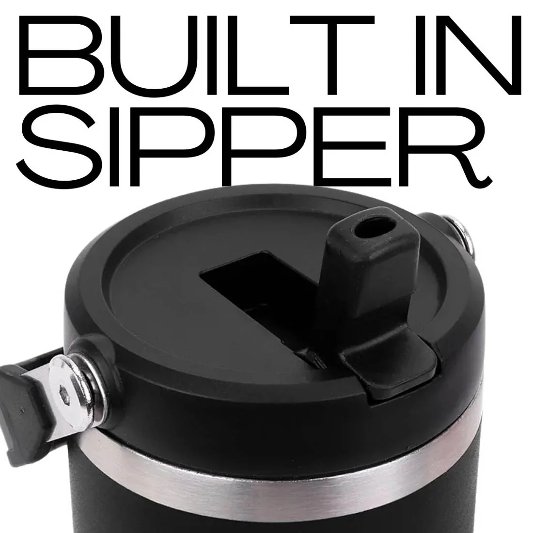 Nutcase Custom Tumblers with Straw and Handle 900ml - Double Wall Vacuum Sipper Bottle - Image 9