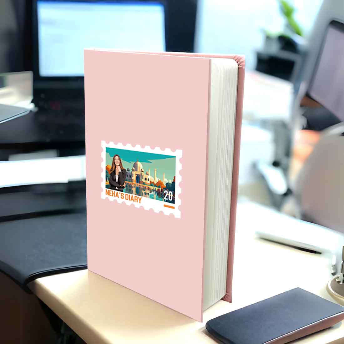 Nutcase Customised Diary with Photo - A5 Size Hard Cover Diaries with Calendar & Planner - Image 3