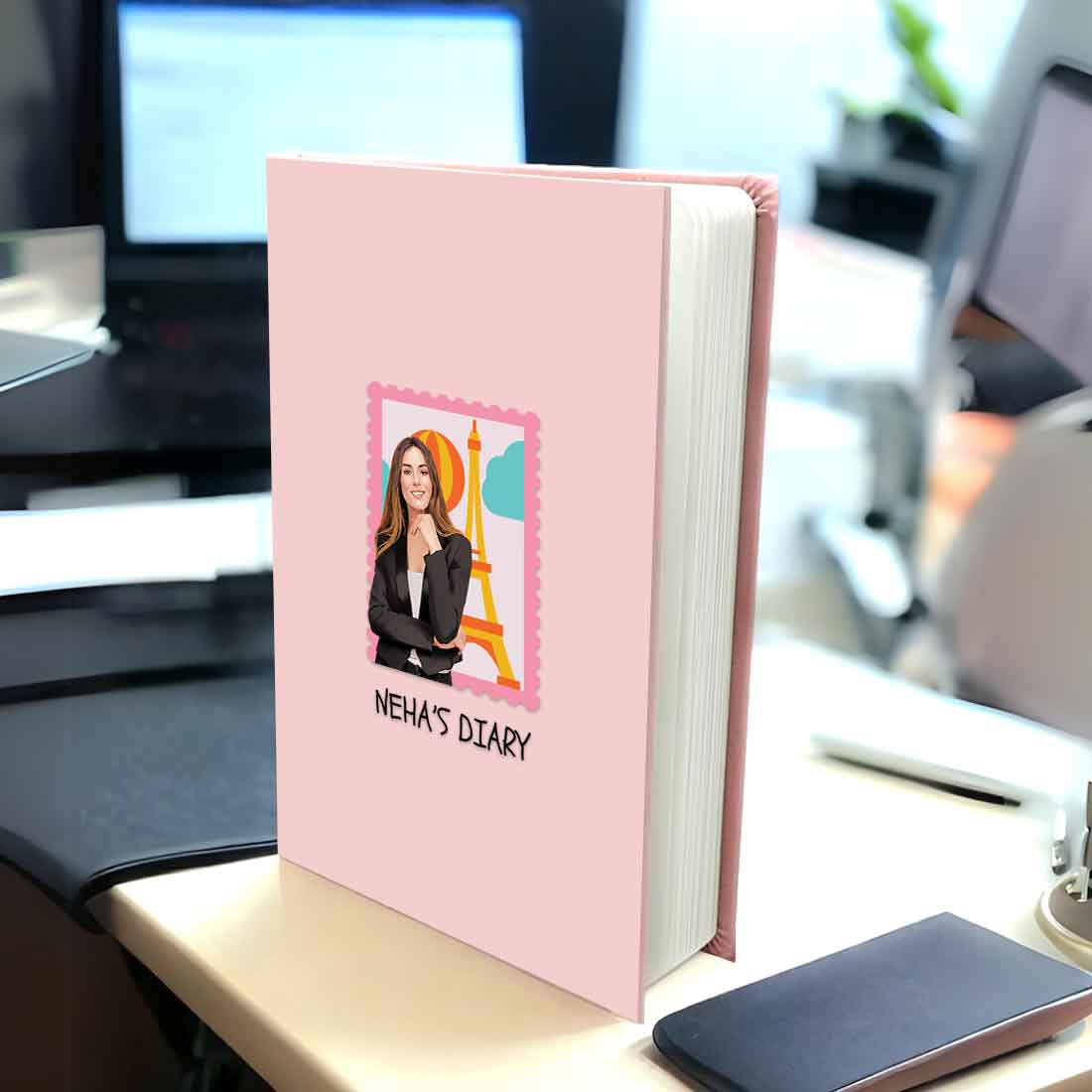 Nutcase Customised Diary with Photo - A5 Size Hard Cover Diaries with Calendar & Planner - Image 4