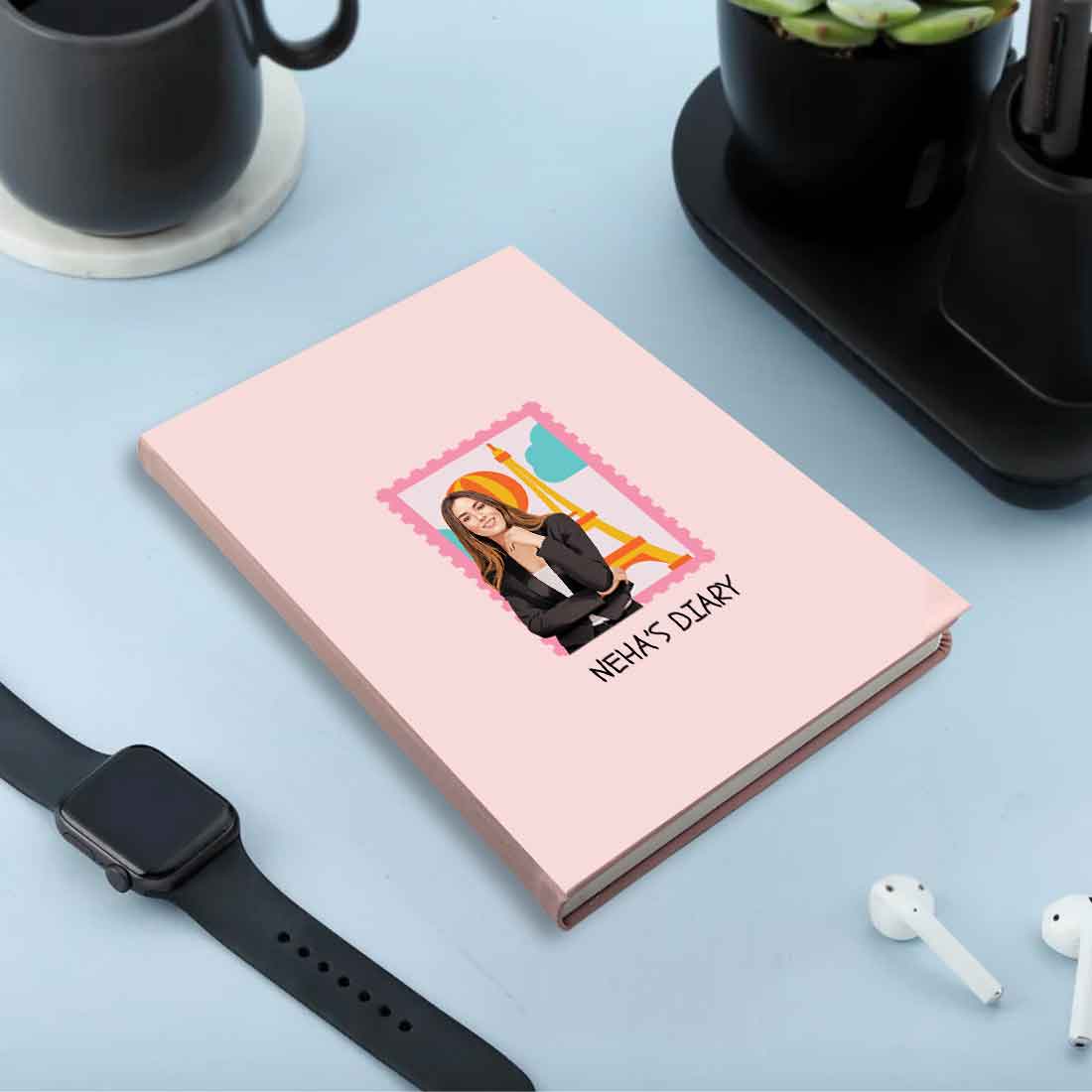 Nutcase Customised Diary with Photo - A5 Size Hard Cover Diaries with Calendar & Planner - Image 7