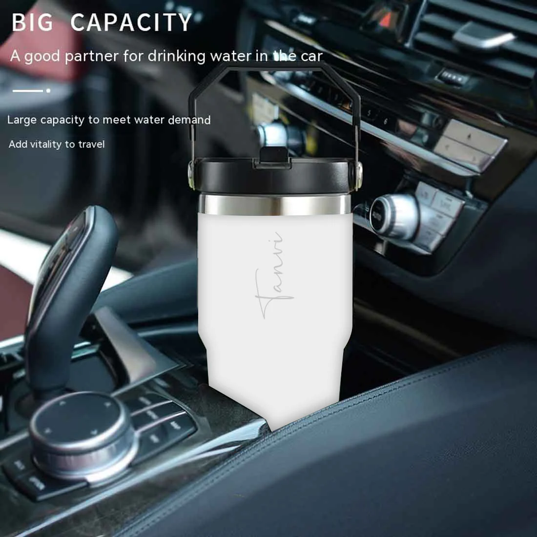 Nutcase Customized Hot and Cold Sipper Bottle with Handle 600ml Tumbler - Image 7