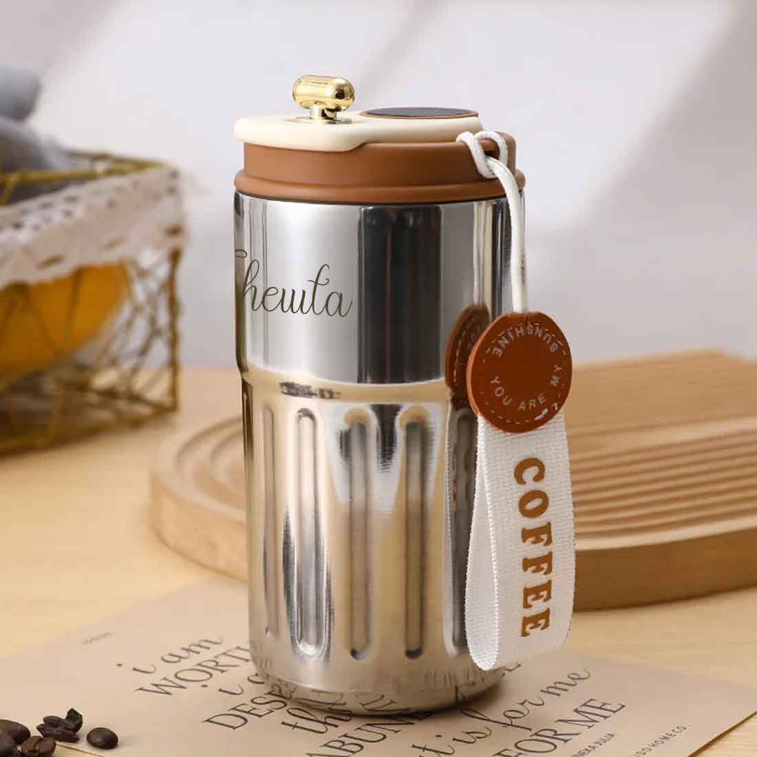 Nutcase Customized Insulated Coffee Mug - 500ml with Temperature Display | Made from 304 Stainless Steel - Image 14