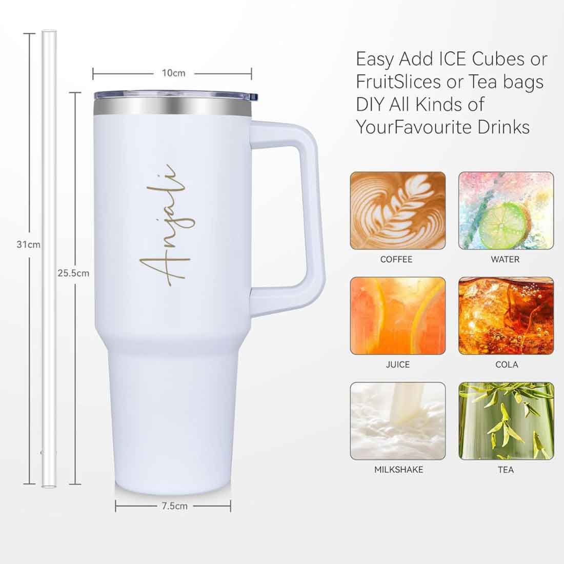 Nutcase Customized Insulated Mug for Coffee Large Travel Cups 1200ml - Image 30