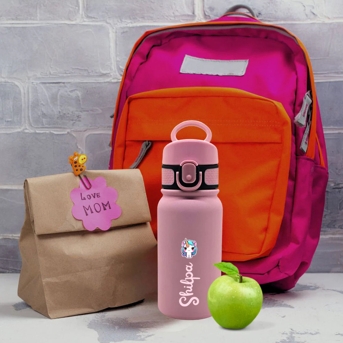 Nutcase Kids Water Bottle with Name – BPA-Free, Insulated Bottle with Spill-Proof Design - Image 5