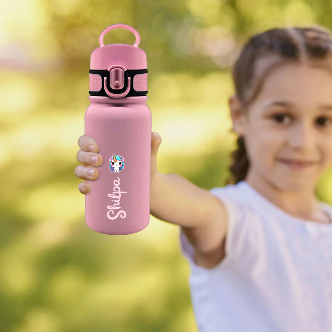 Nutcase Kids Water Bottle with Name – BPA-Free, Insulated Bottle with Spill-Proof Design - Image 6