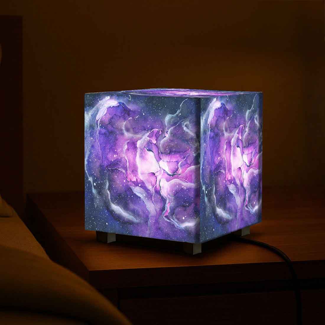 Nutcase LED Cube Light with Galaxy Design - Decorative Table Lamp for Home & Bedroom Ambience - Image 7