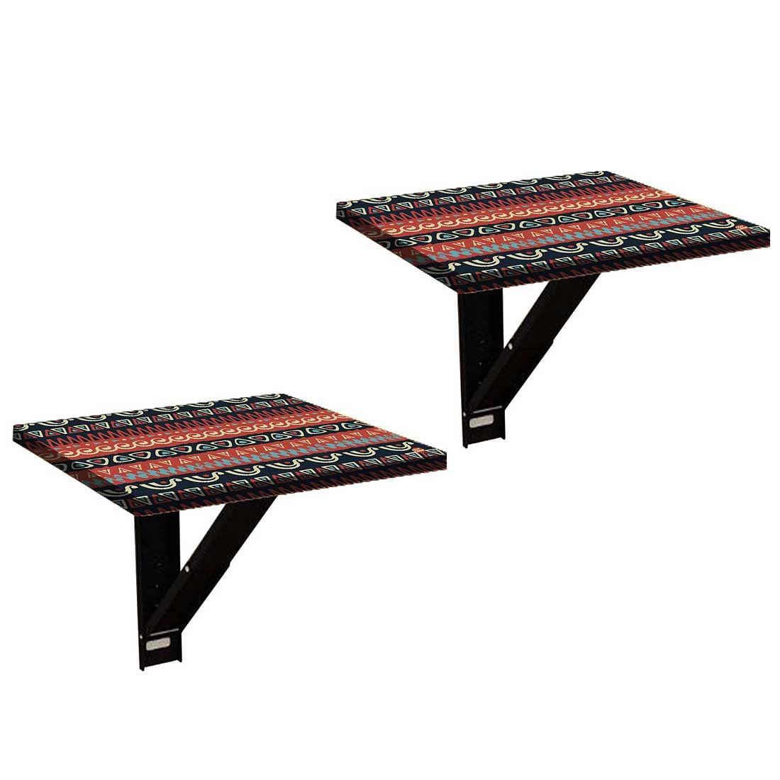 Wall Mounted Folding Bedside Table - Mexican Design - Image 2