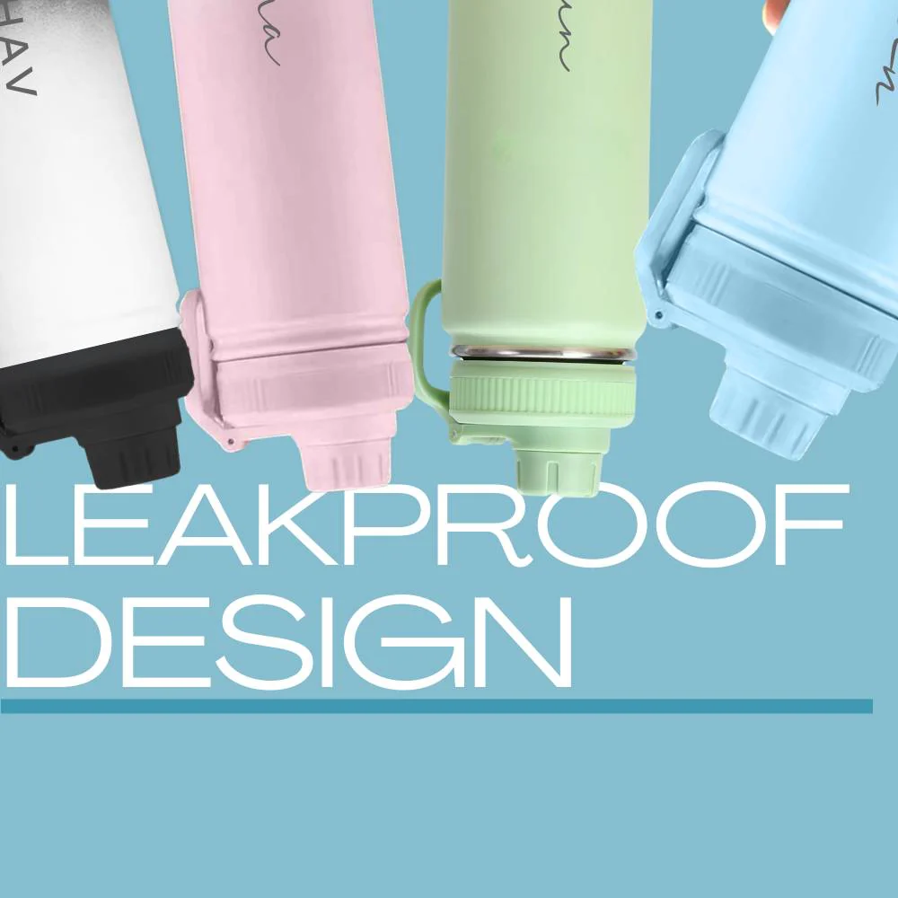 Nutcase Personalised Water Bottle 800ml Double Insulated Bottles with Name - Keeps Water Hot/Cold for Hours - Image 15