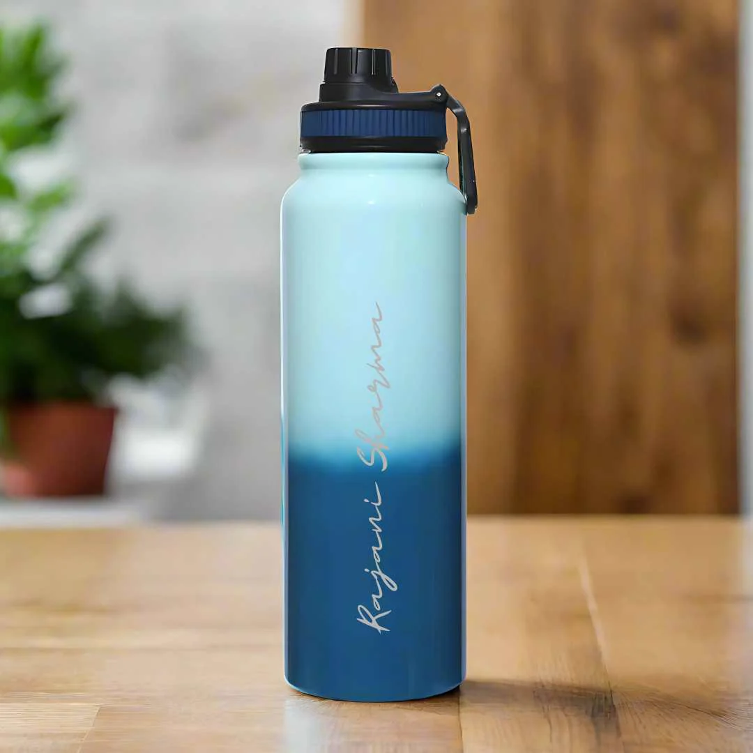 Nutcase Personalised Water Bottle 800ml Double Insulated Bottles with Name - Keeps Water Hot/Cold for Hours - Image 5