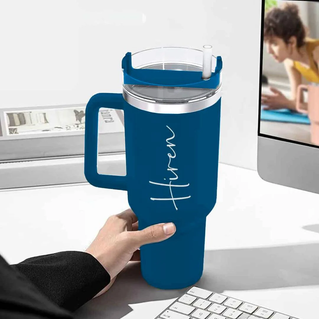 Nutcase Personalized Coffee Tumbler Large Insulated Travel Mug 1200ml - Image 21