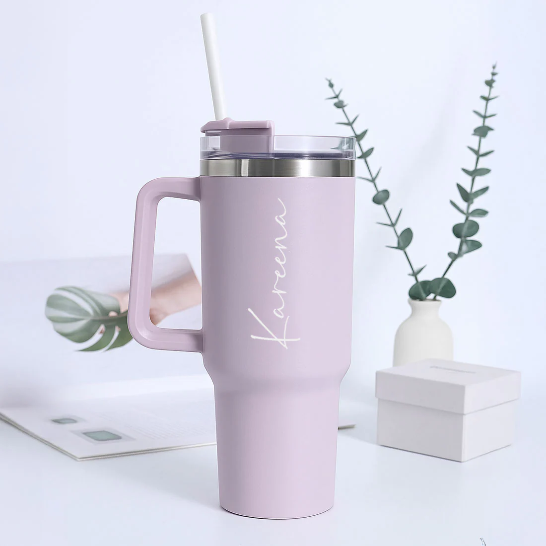 Nutcase Personalized Coffee Tumbler Large Insulated Travel Mug 1200ml - Image 3