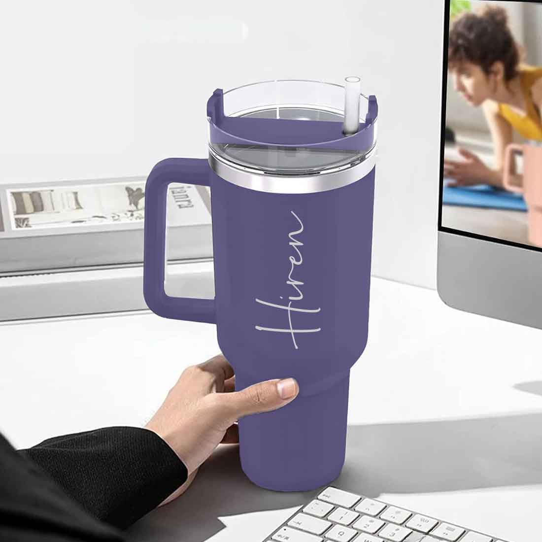 Nutcase Personalized Coffee Tumbler Large Insulated Travel Mug 1200ml - Image 8