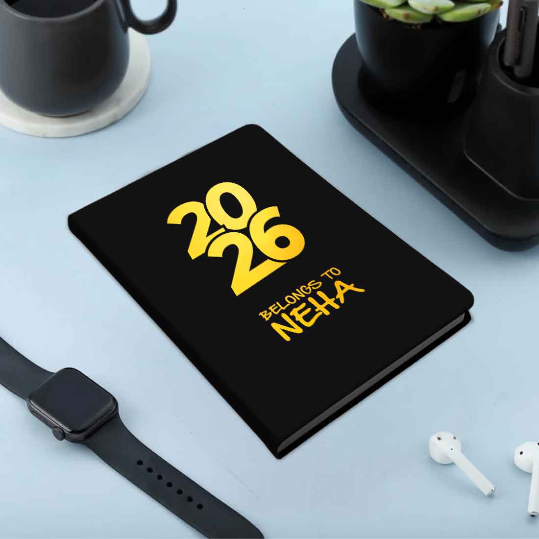 Personalized Diary A5 Size with Premium Hard Cover, Calendar & Planner - Image 12
