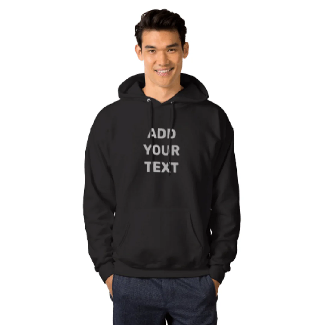 Nutcase Custom Hoodies for Men-Add Your Own Text - Image 4