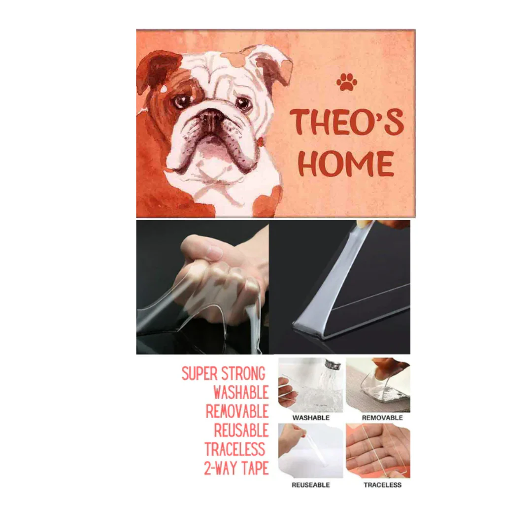 Custom Dog Name Plate - Beware Of Dog Sign - English Bulldog - Image 5