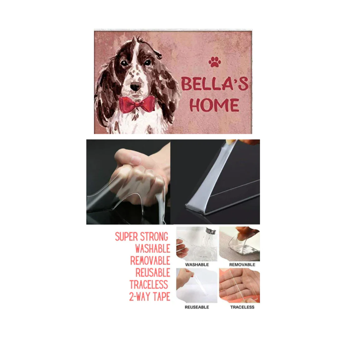 New Customized Dog Name Plate - Beware Of Dog Sign - Cocker Spaniel - Image 5