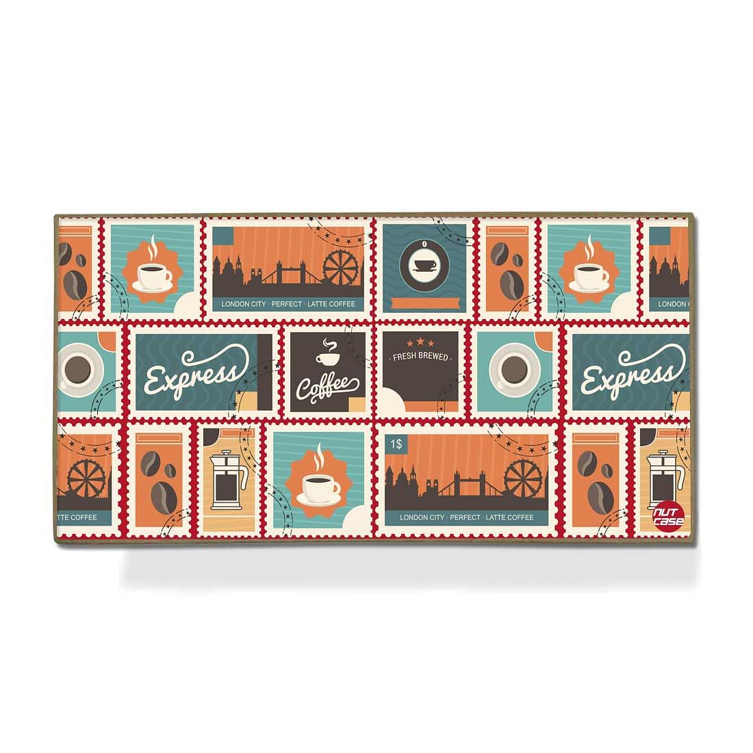 Stationery Kit Desk Organizer Memo Notepad - Vintage Stamps - Image 2