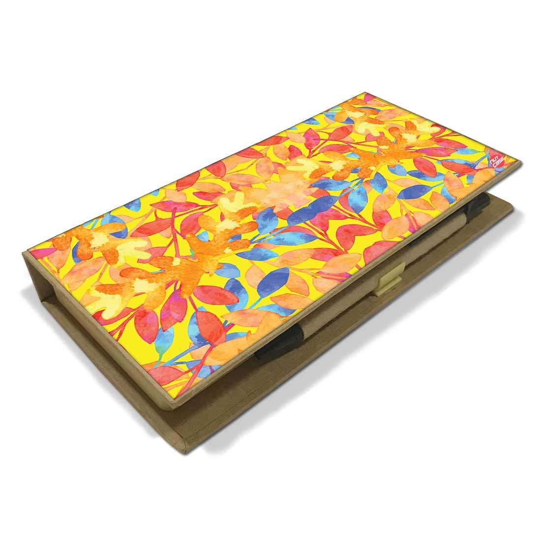 Stationery Kit Desk Organizer Memo Notepad - Sunny Florals - Image 3