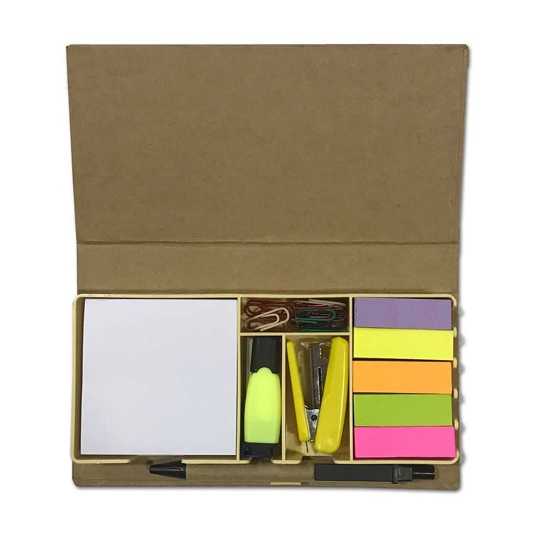 Stationery Kit Desk Organizer Memo Notepad - Sunny Florals - Image 4