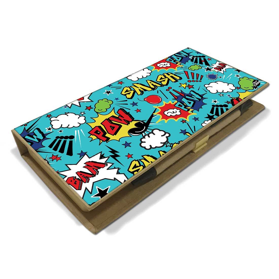 Stationery Kit Desk Organizer Memo Notepad - Comic Pop Art - Image 3
