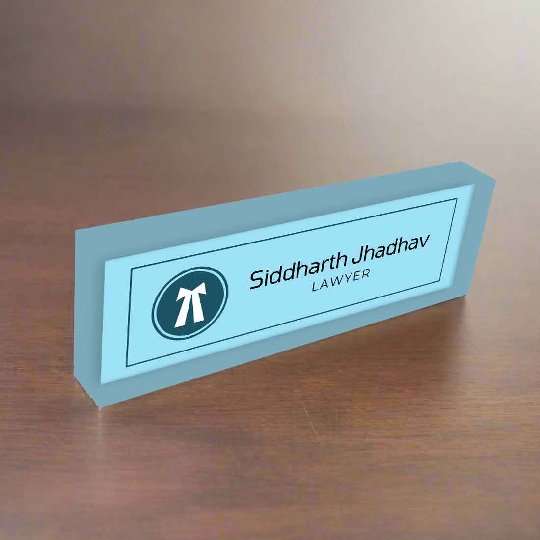 Office Desk Name Plate for Lawyer – Professional Desk Name Plate - Image 14