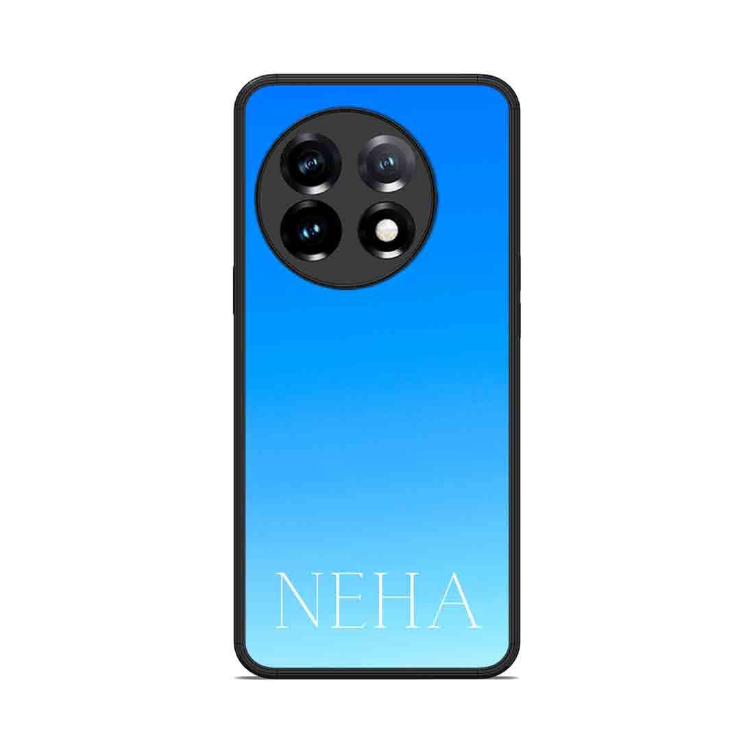 One Plus Mobile Back Cover Custom One Plus 11 Case with Name Mobile Cover - Gradients - Image 2