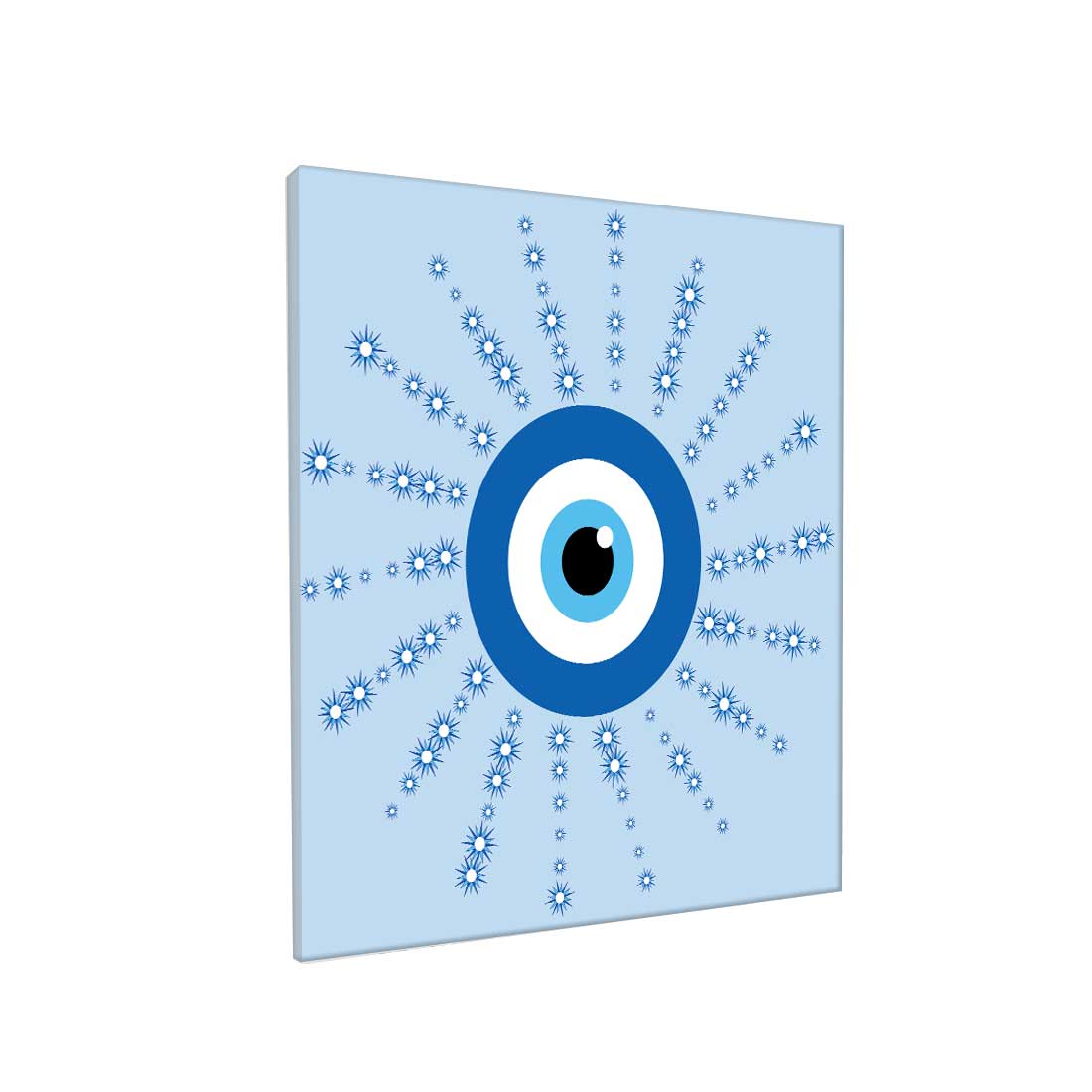 Decorative Wall Art Décor for Bedroom Dining Area Set of 3 - Evil Eye Protector - Image 5