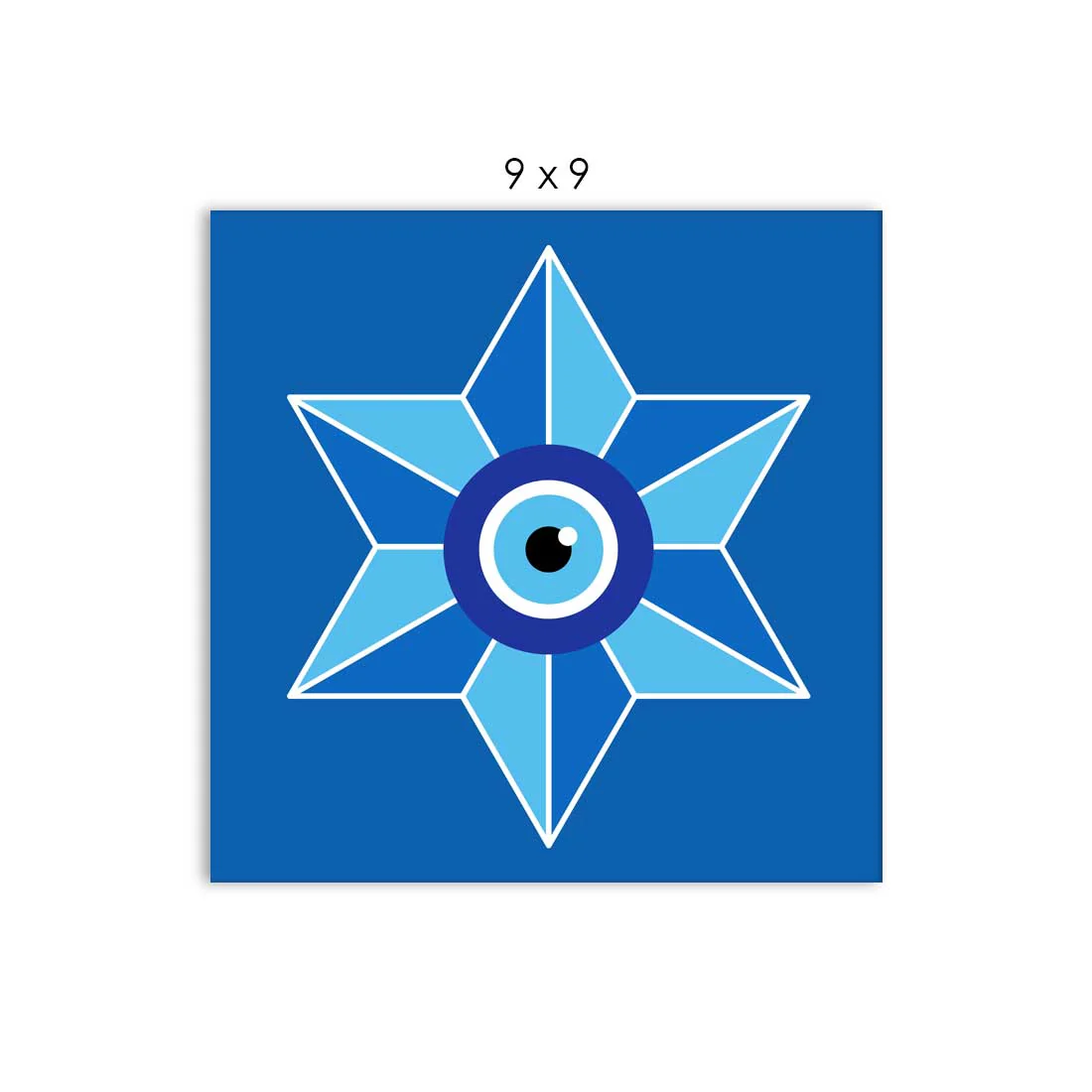Wall Art for Bedroom Living Area Decor Hanging Set of 3 - Evil Eye Protector - Image 7
