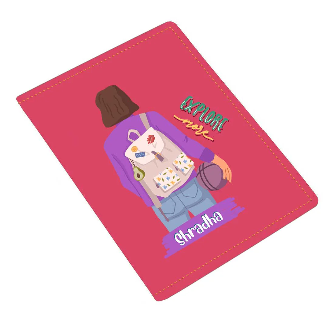 Passport Holder Women Faux Leather Custom Covers for Passports-Just Going - Image 33