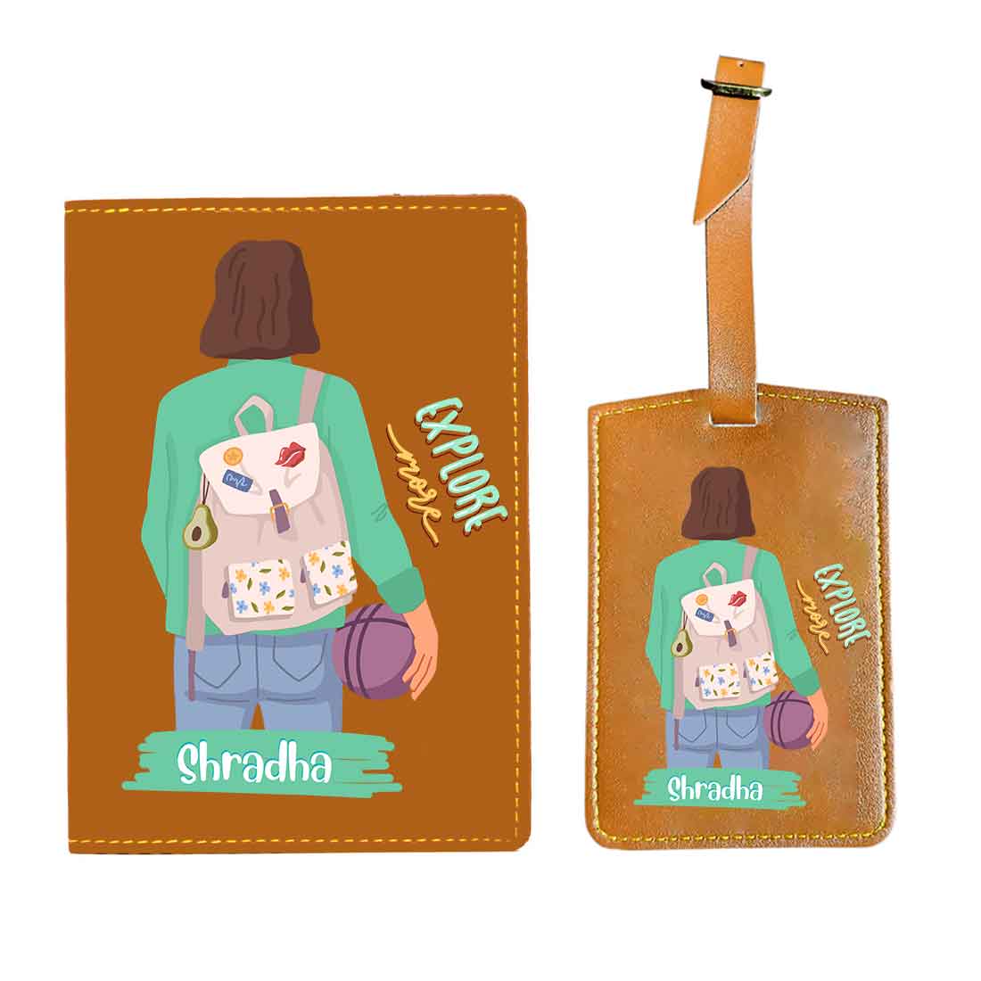 Passport Holder Women Faux Leather Custom Covers for Passports-Just Going - Image 56