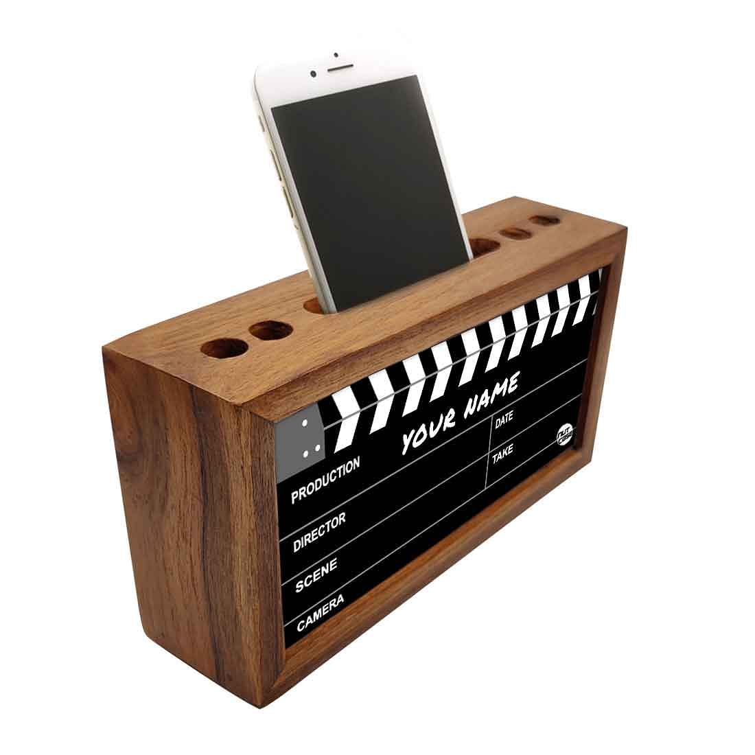 Custom-Made Wooden desk caddy - Filmy - Image 2
