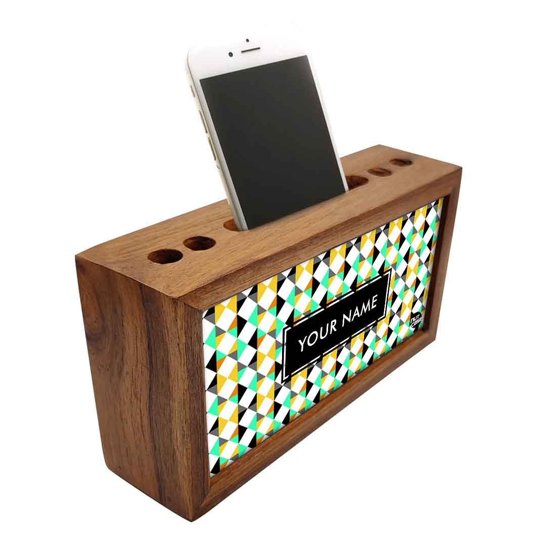 Custom personalised desk organiser - Abstract - Image 2