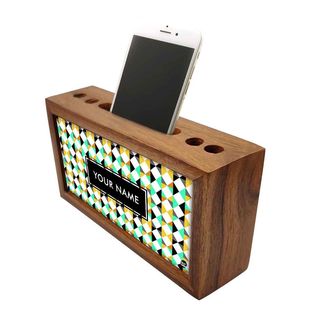 Custom personalised desk organiser - Abstract - Image 3