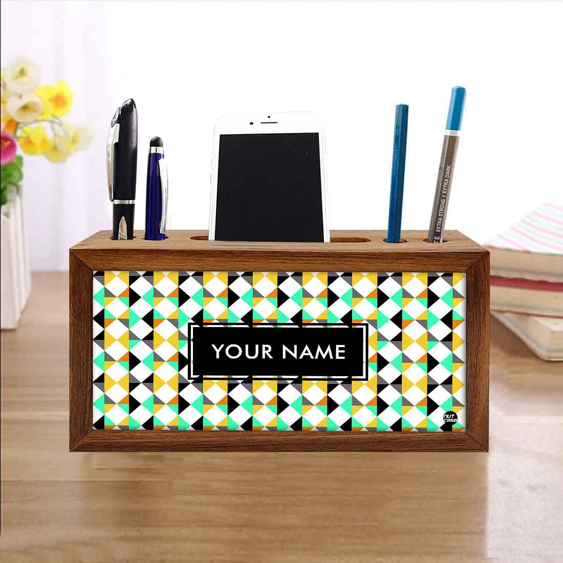 Custom personalised desk organiser - Abstract - Image 4