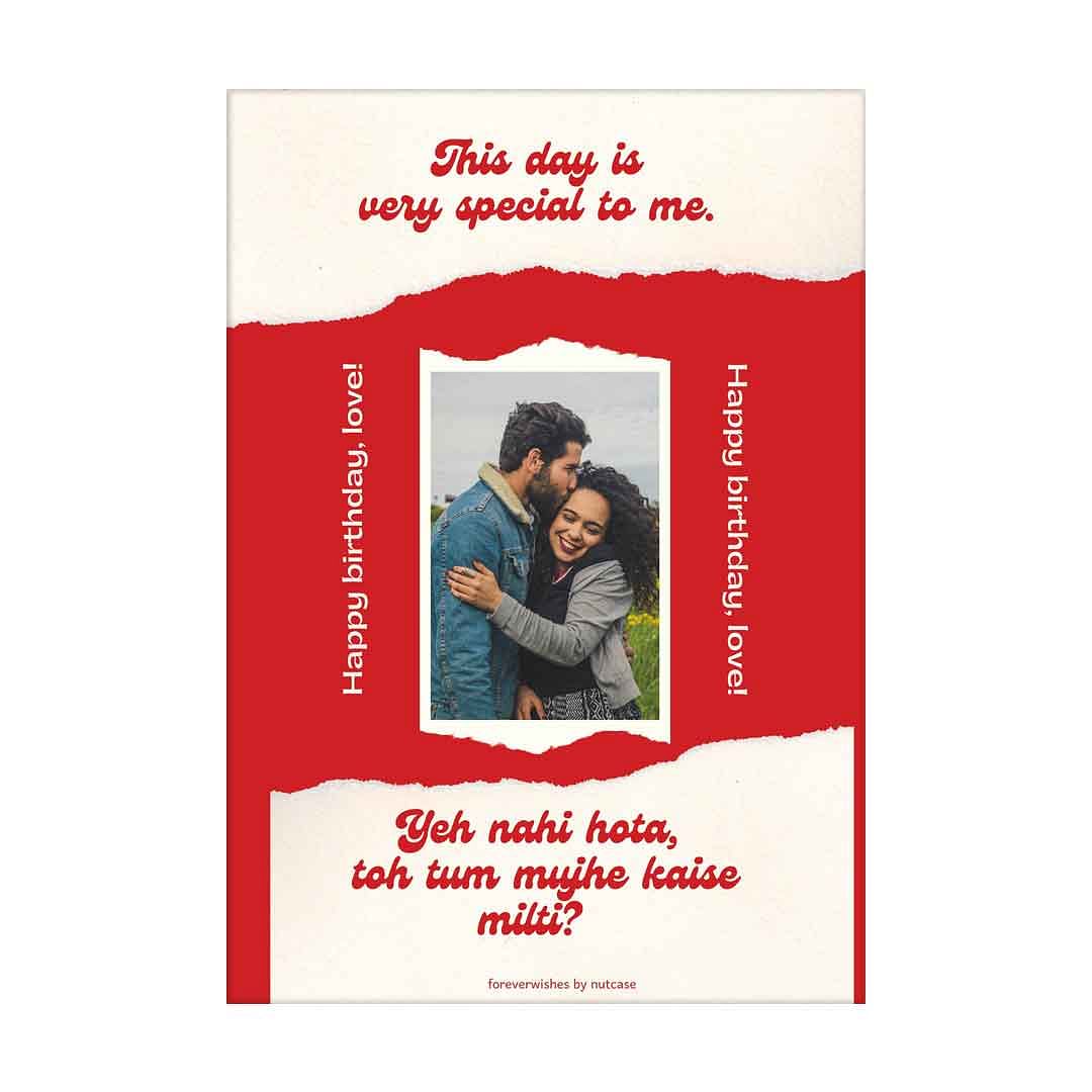 Personalized Birthday Cards for Her - Happy Birthday Love 0013