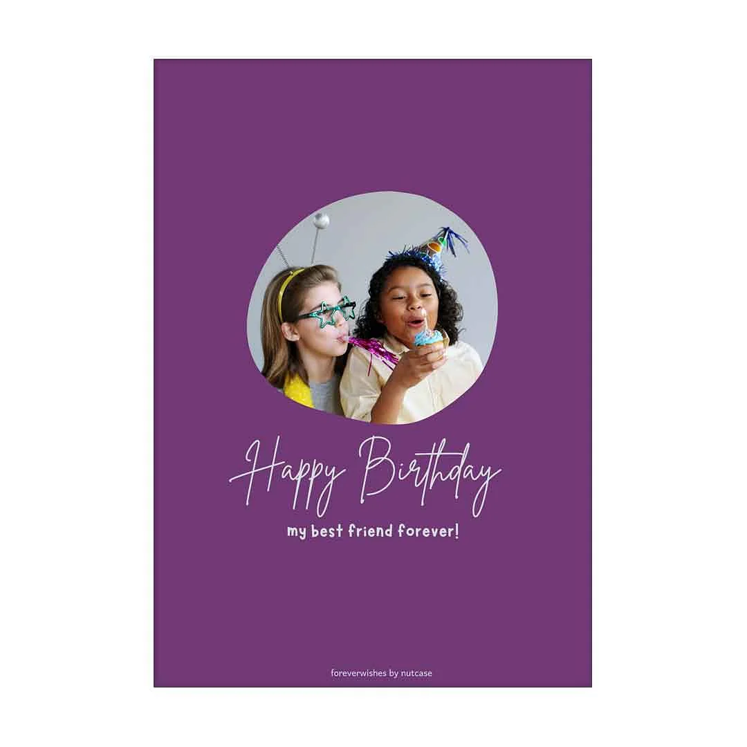 Personalized Birthday Cards for Him - Best Friend Forever 0018