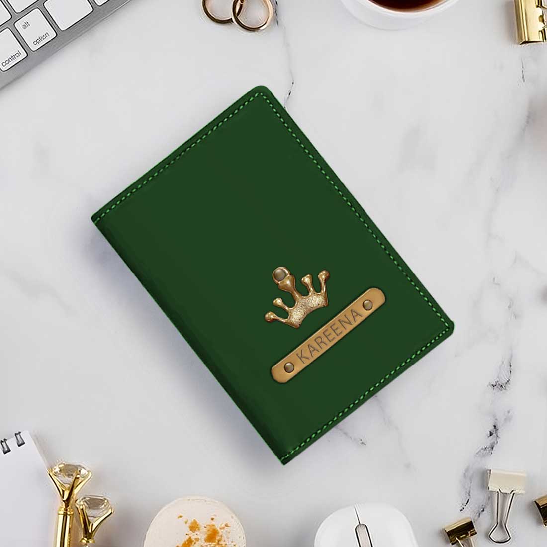 Personalised Passport Cover Charm with Name - Queen - Image 15