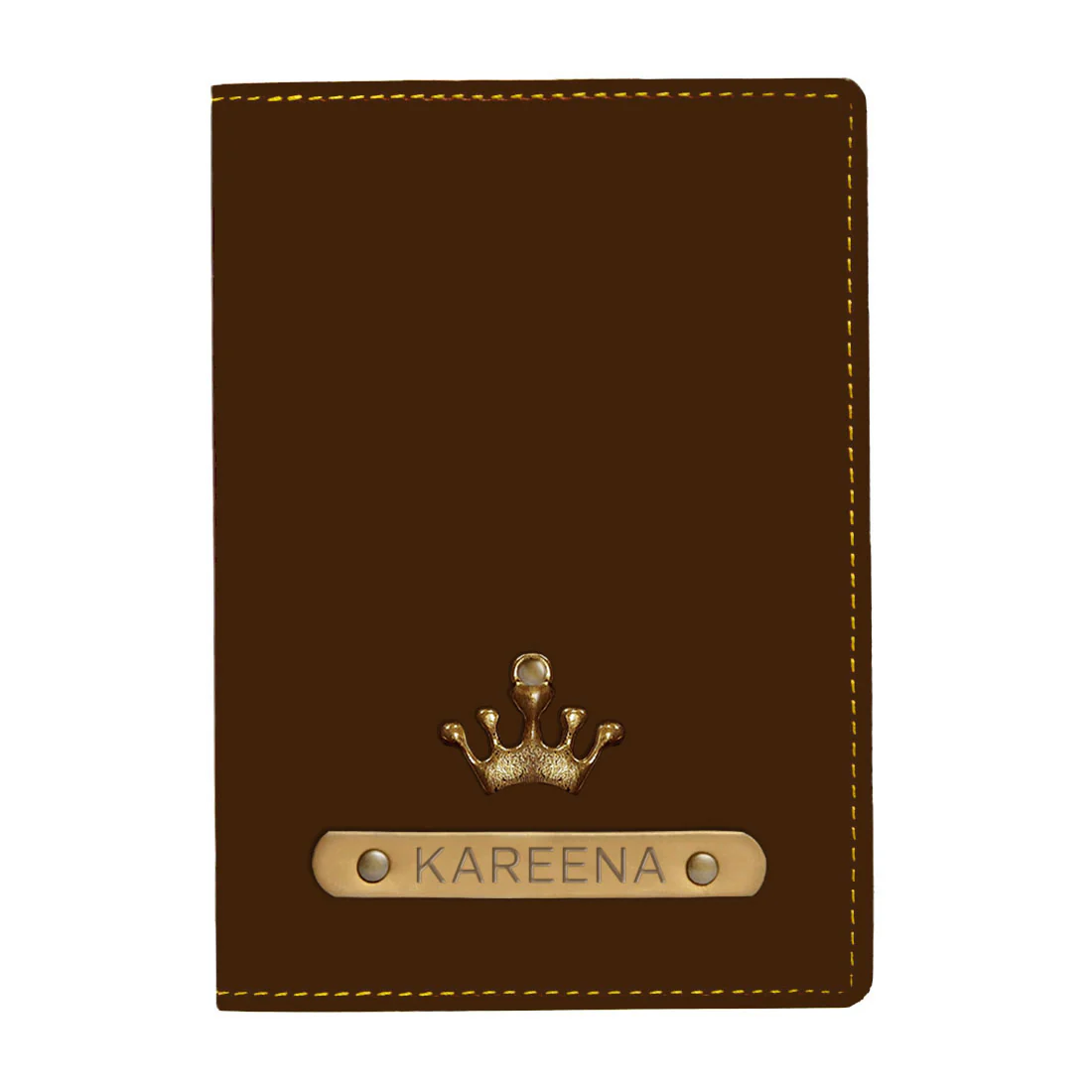 Personalised Passport Cover Charm with Name - Queen - Image 9