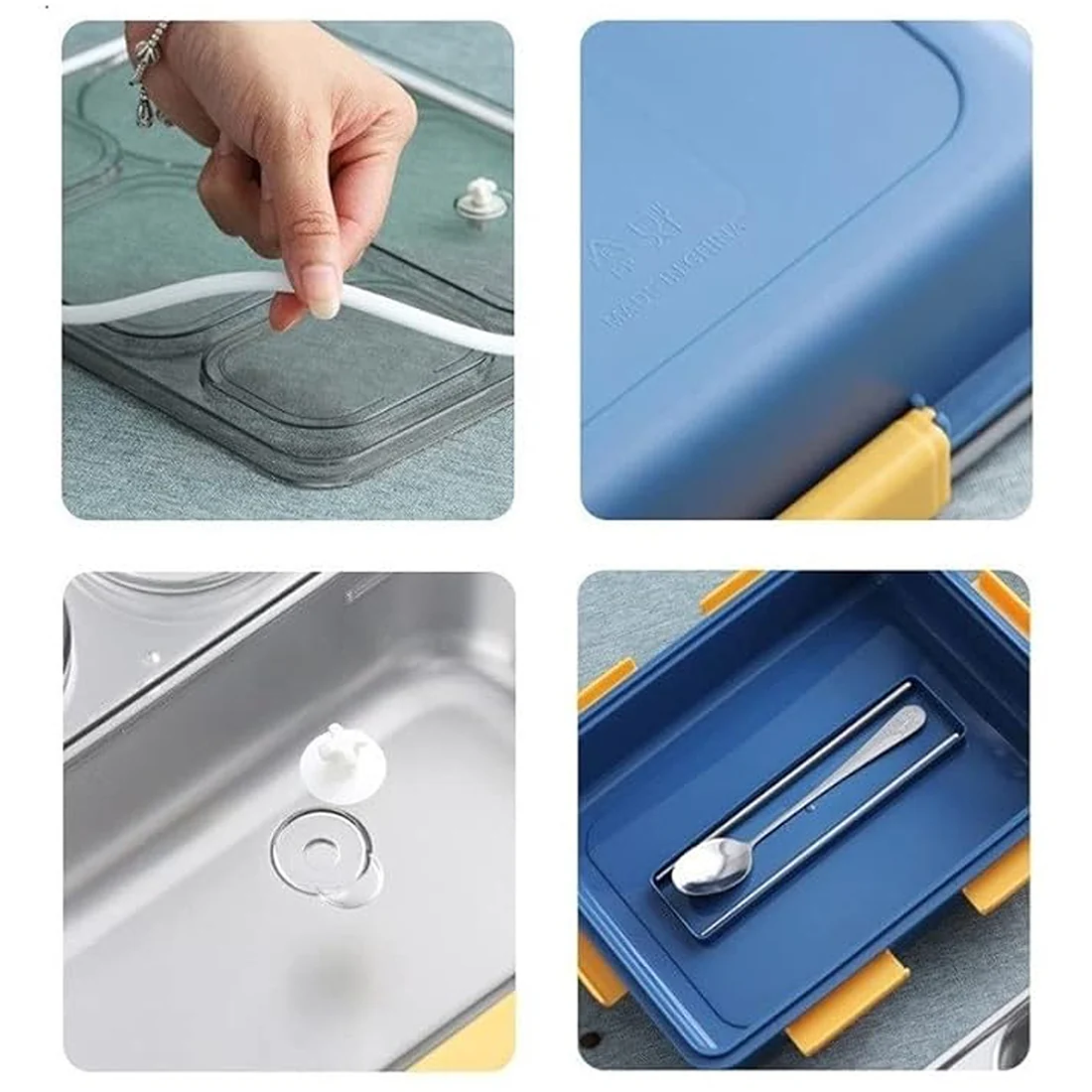 Personalised Childrens Lunch Box Stainless Steel Insulated Tiffin Box - Image 15