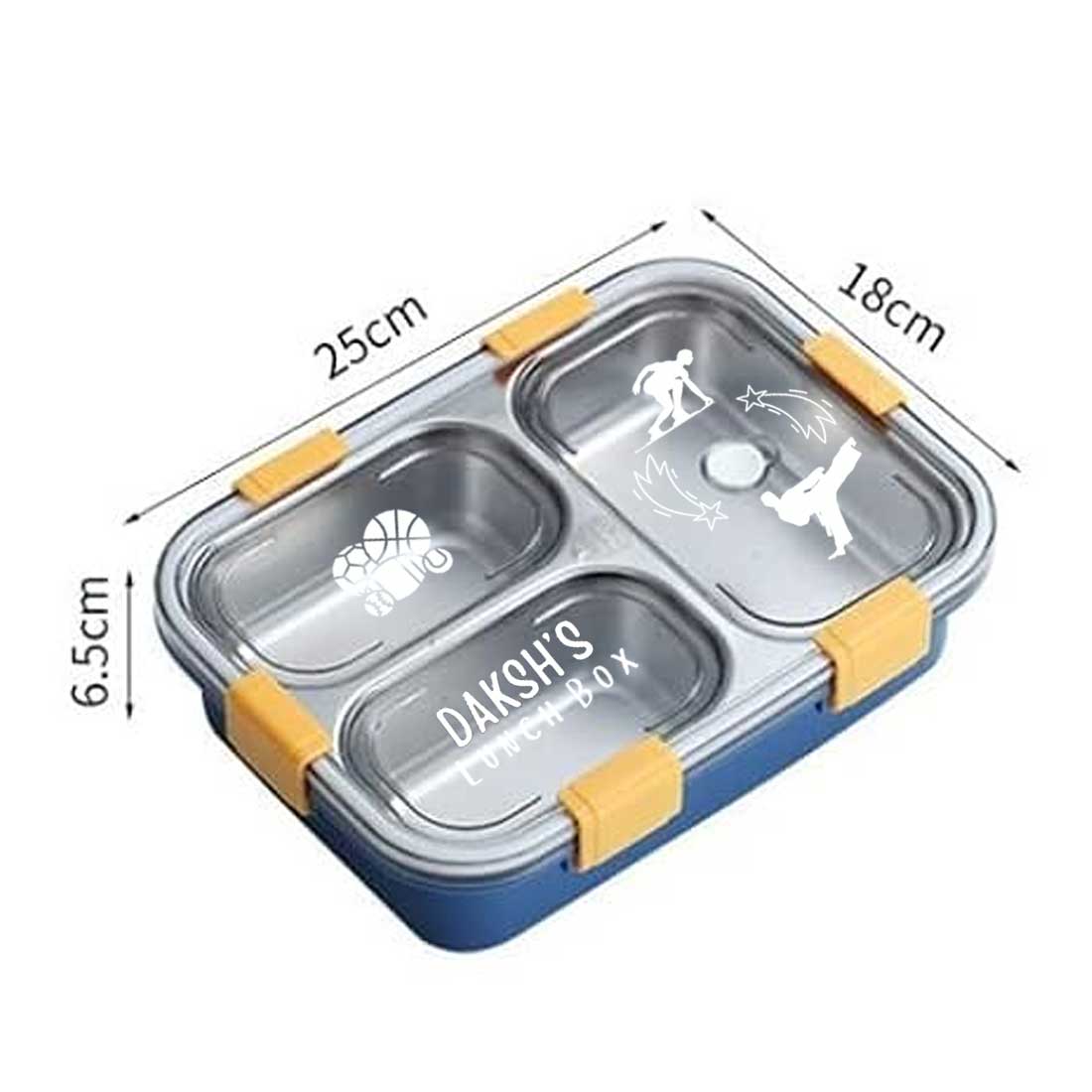 Personalised Childrens Lunch Box Stainless Steel Insulated Tiffin Box - Image 19