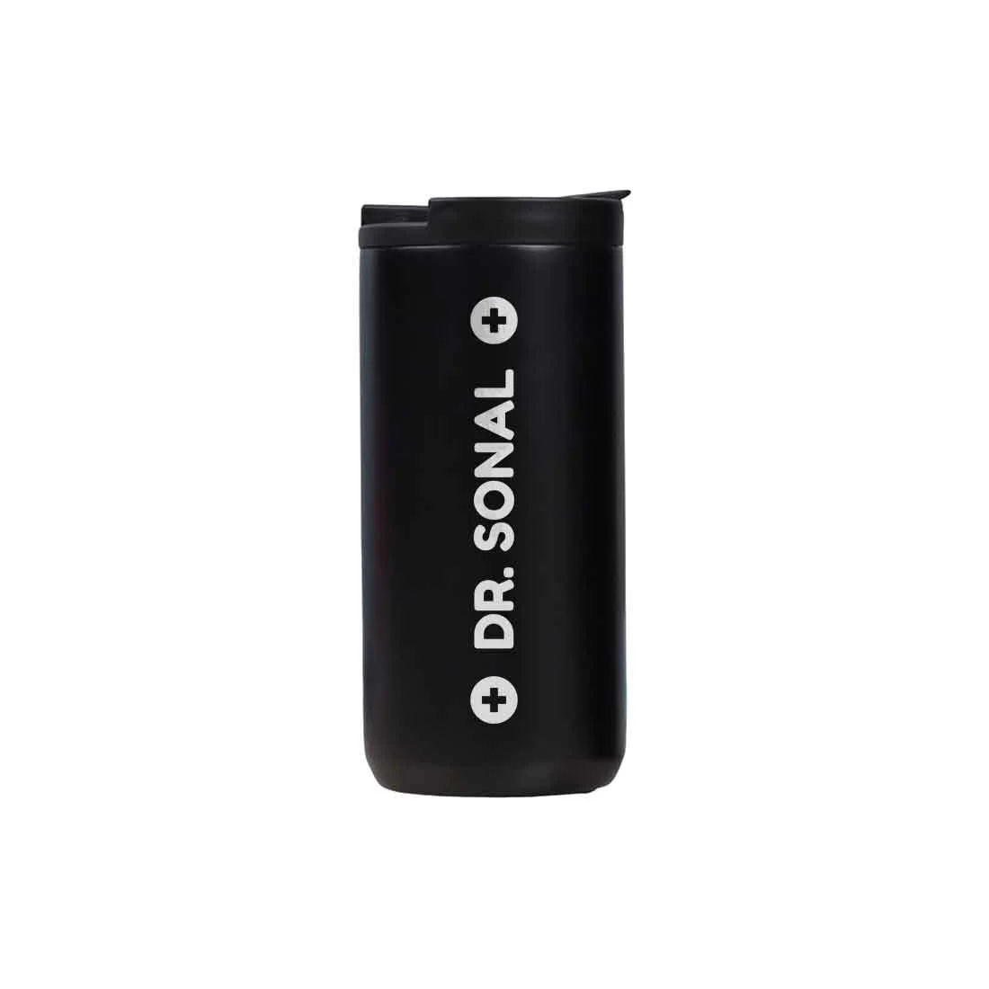 Personalised Coffee Tumbler with Lid for Travelling Portable Flask sipper (400 ML) - Gift for Doctors - Image 3