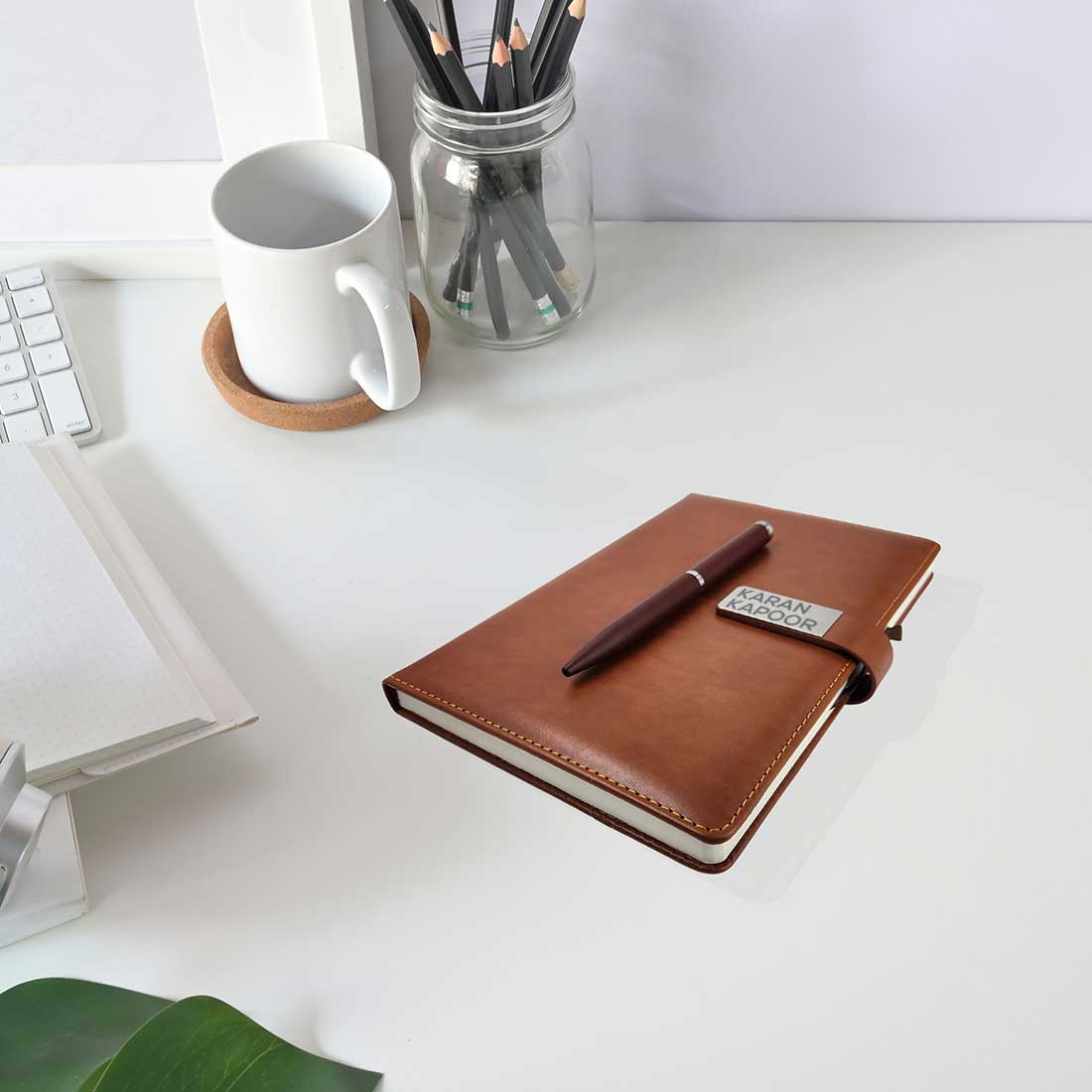 Personalised Diary with Pen Gifting and Personal Use - Corporate Gift Ideas - Image 2