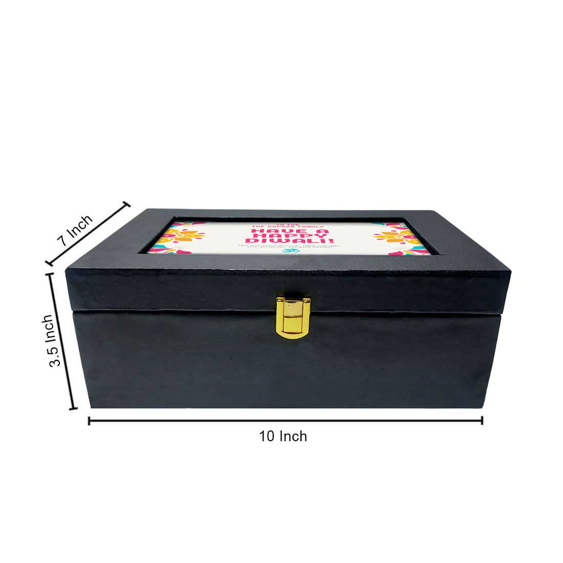 Personalized Diwali Chocolate Box for Gift Packaging Boxes - Add Your Message - Image 3
