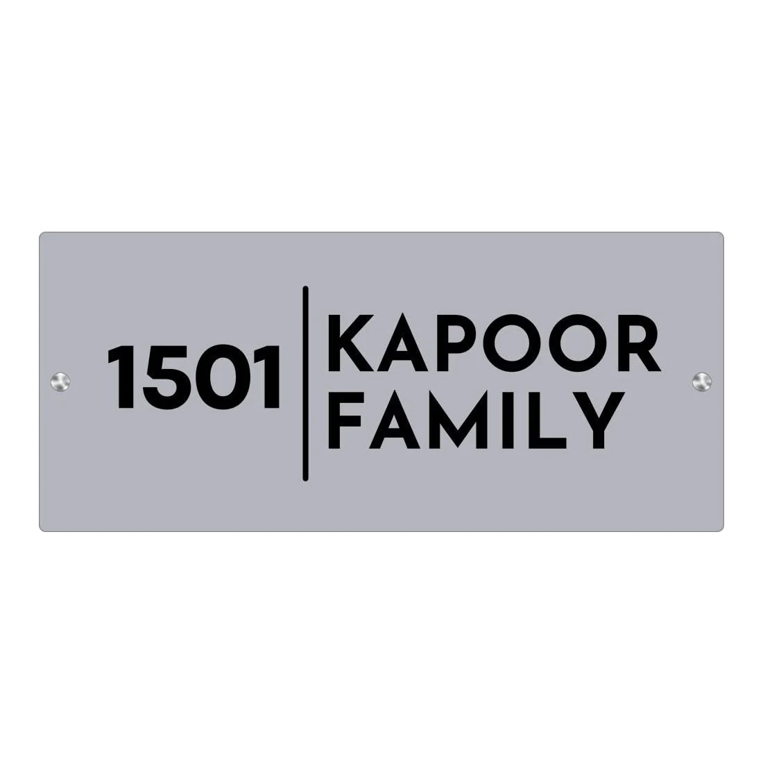 Personalised House Name Plate Entrance Nameboards for Flats Offices- Acrylic - Image 9