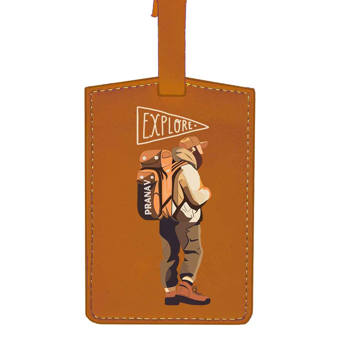 Personalised Passport Case PU Leather Custom Covers for Passports-Explore - Image 38