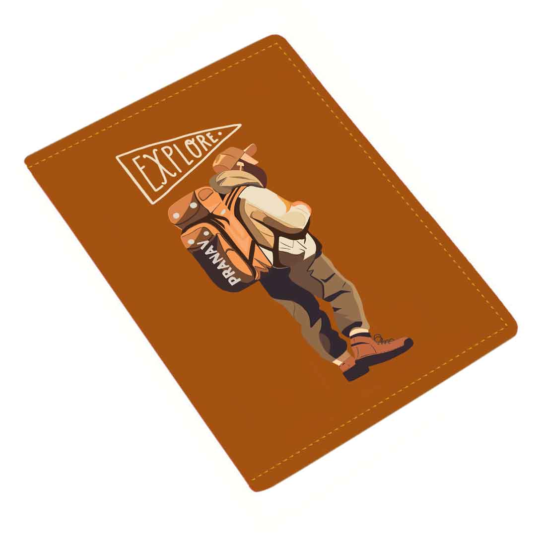 Personalised Passport Case PU Leather Custom Covers for Passports-Explore - Image 8