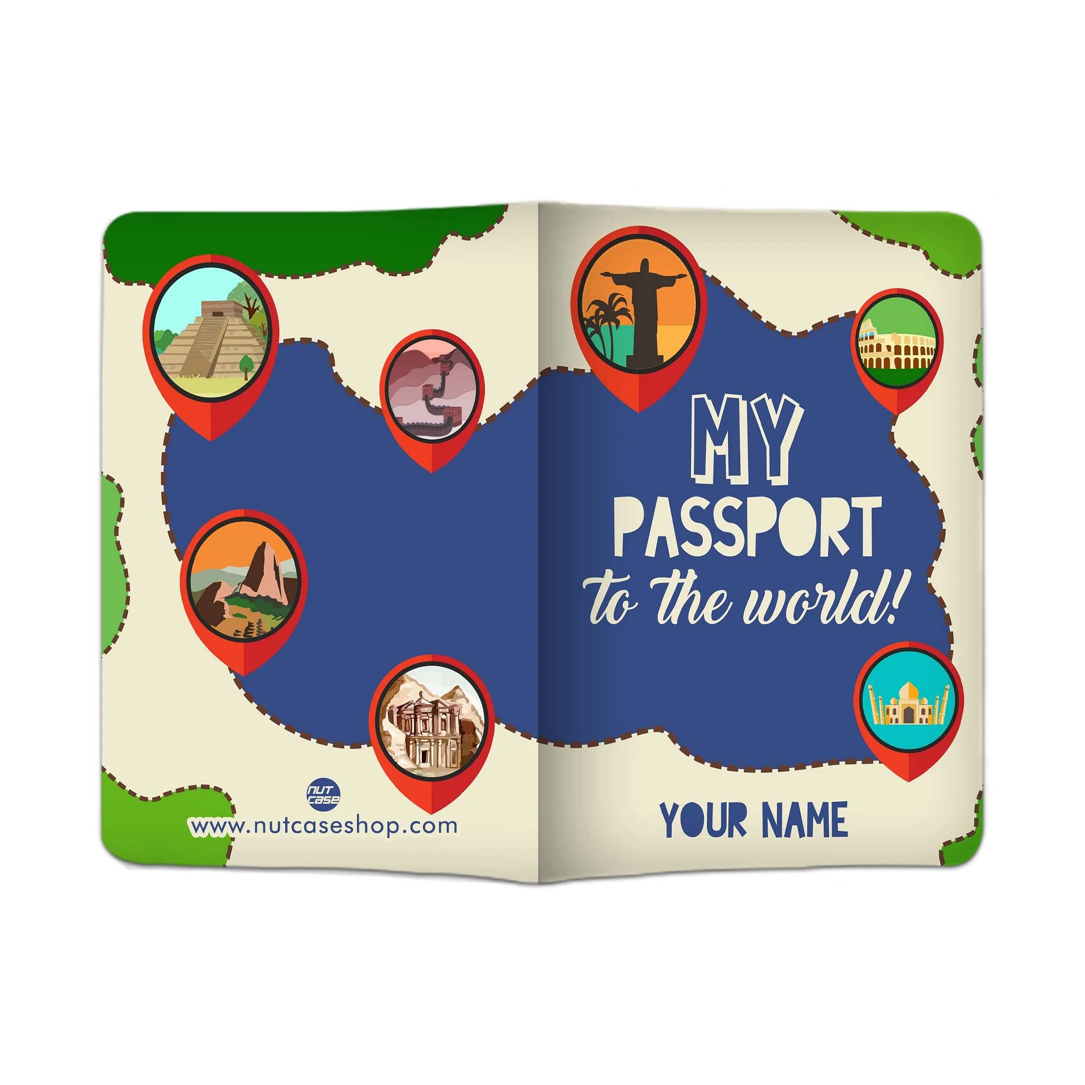 Classy Passport Cover for Gift - My Passport To The World - Image 4